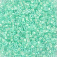 Miyuki delica beads 11/0 - Mint pearl lined glacier blue DB-1707